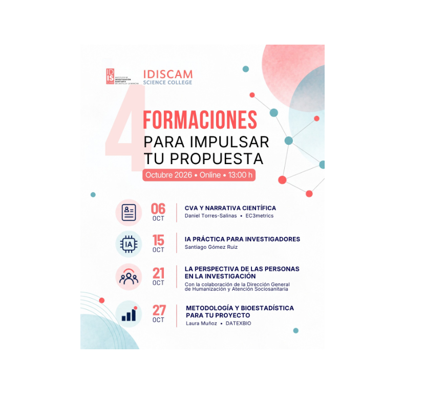 Talleres de formación IDISCAM Science College